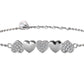 New Heart Bracelets Encrusted with Crystals from Swarovski