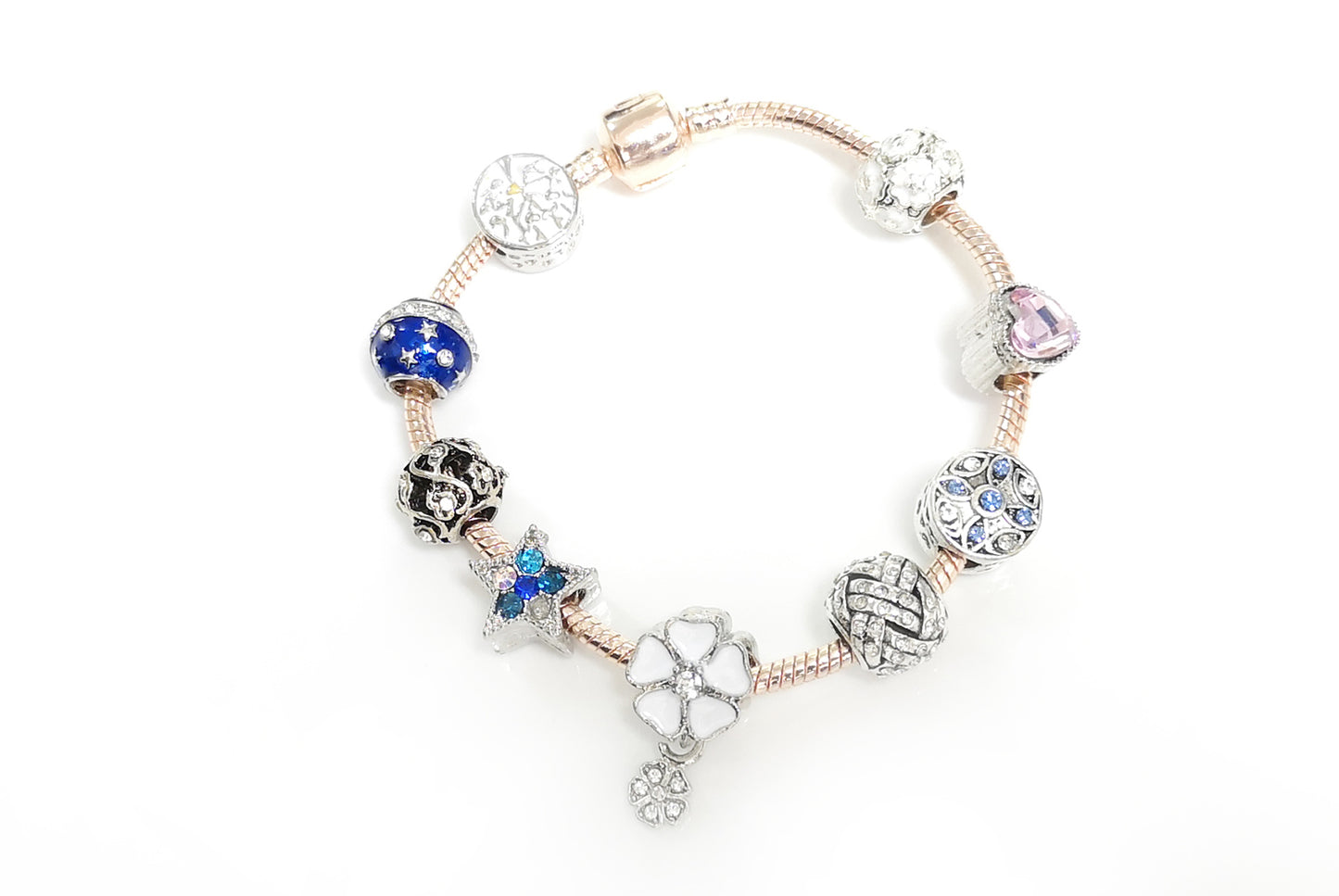 Angelic Envy Luxury Charms and Bracelets Box Set Encrusted with Crystals from Swarovski