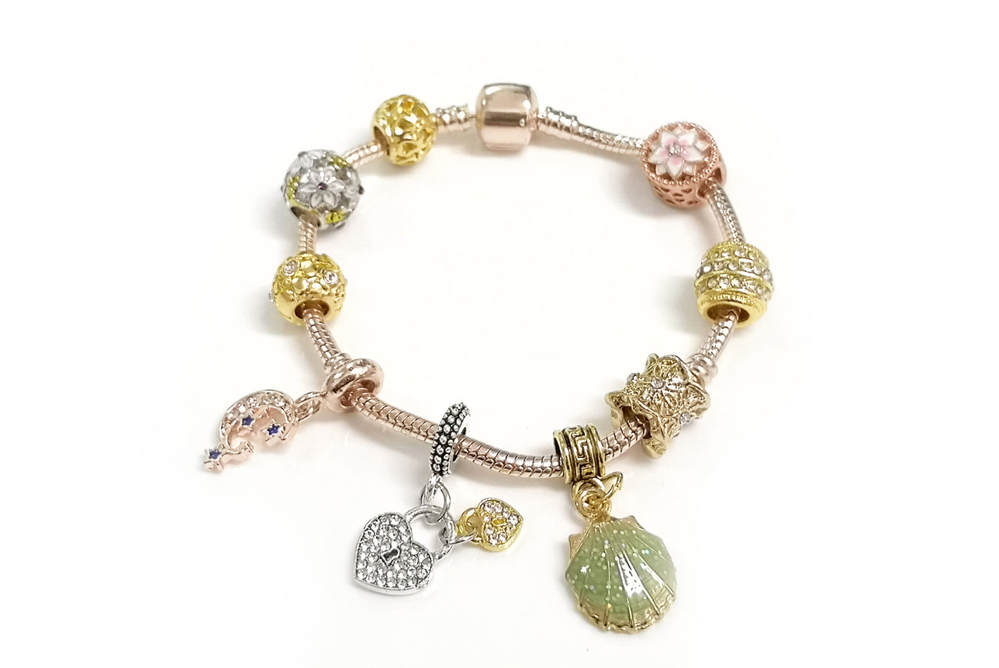 Angelic Envy Luxury Charms and Bracelets Box Set Encrusted with Crystals from Swarovski