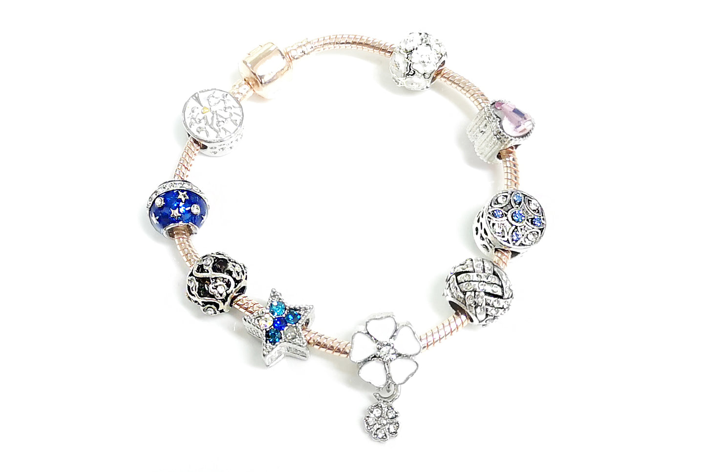 Angelic Envy Luxury Charms and Bracelets Box Set Encrusted with Crystals from Swarovski