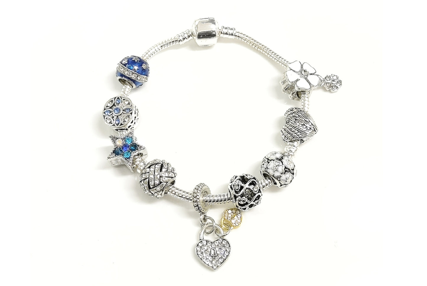 Angelic Envy Luxury Charms and Bracelets Box Set Encrusted with Crystals from Swarovski